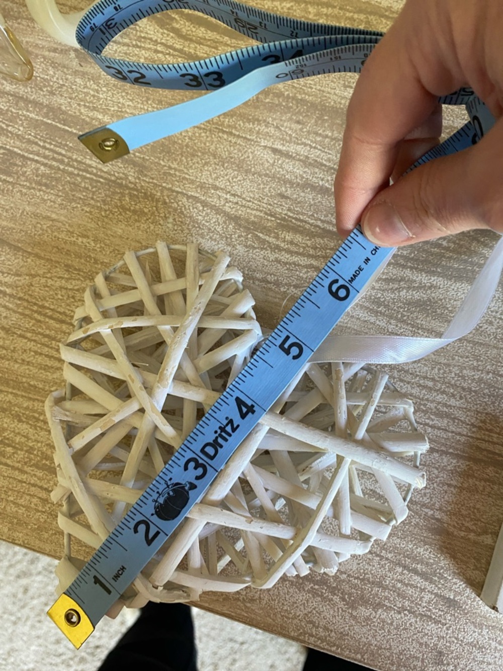 Home decor Bundle of 3 - vase, welcome sign, wooden heart - Picture 14 of 14